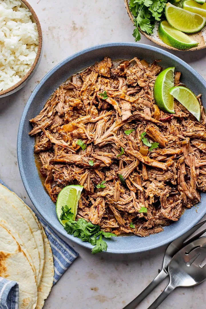 Barbacoa de res, lista para servir